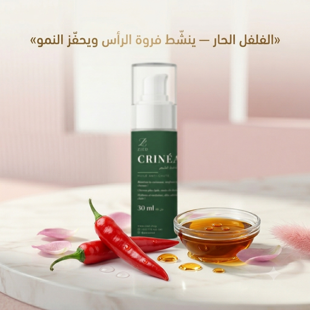 زيت تساقط الشعر — Crinéa