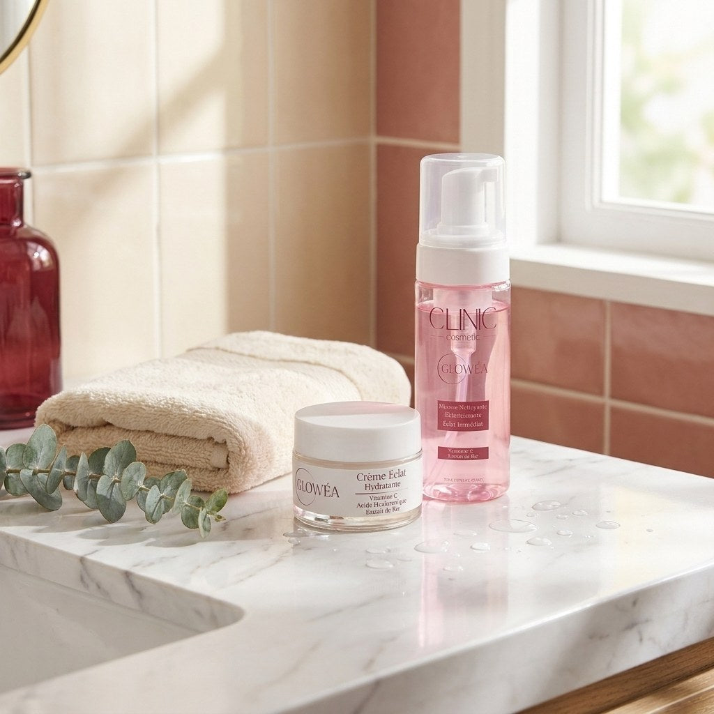 GLOWÉA Pack Routine de Base — Nettoyer + Hydrater