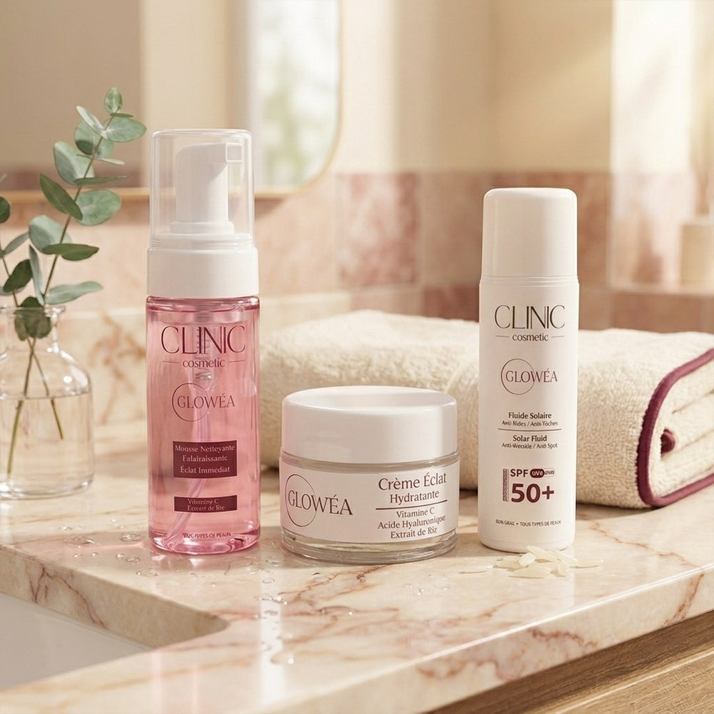 GLOWÉA Pack Routine Complète — Les 3 Soins