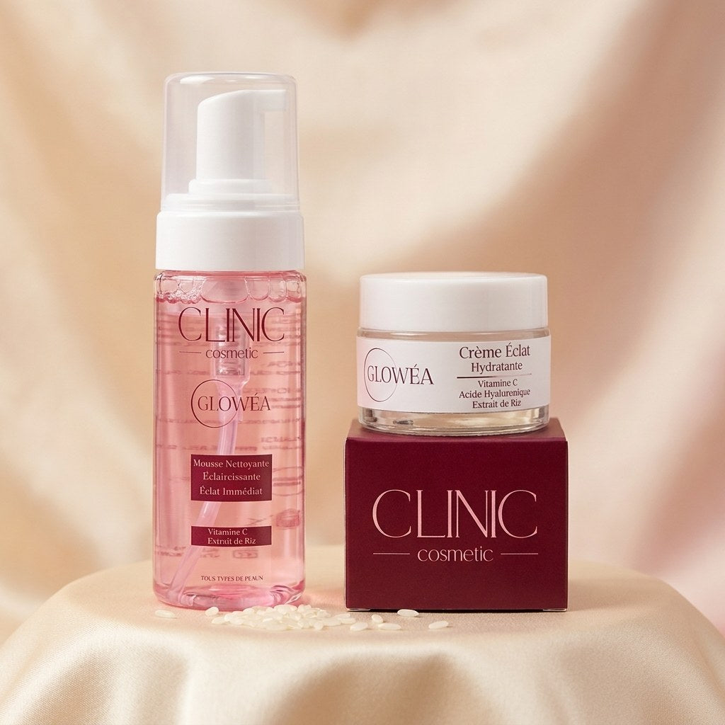 GLOWÉA Pack Routine de Base — Nettoyer + Hydrater