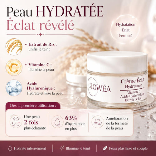 GLOWÉA Crème Éclat Hydratante