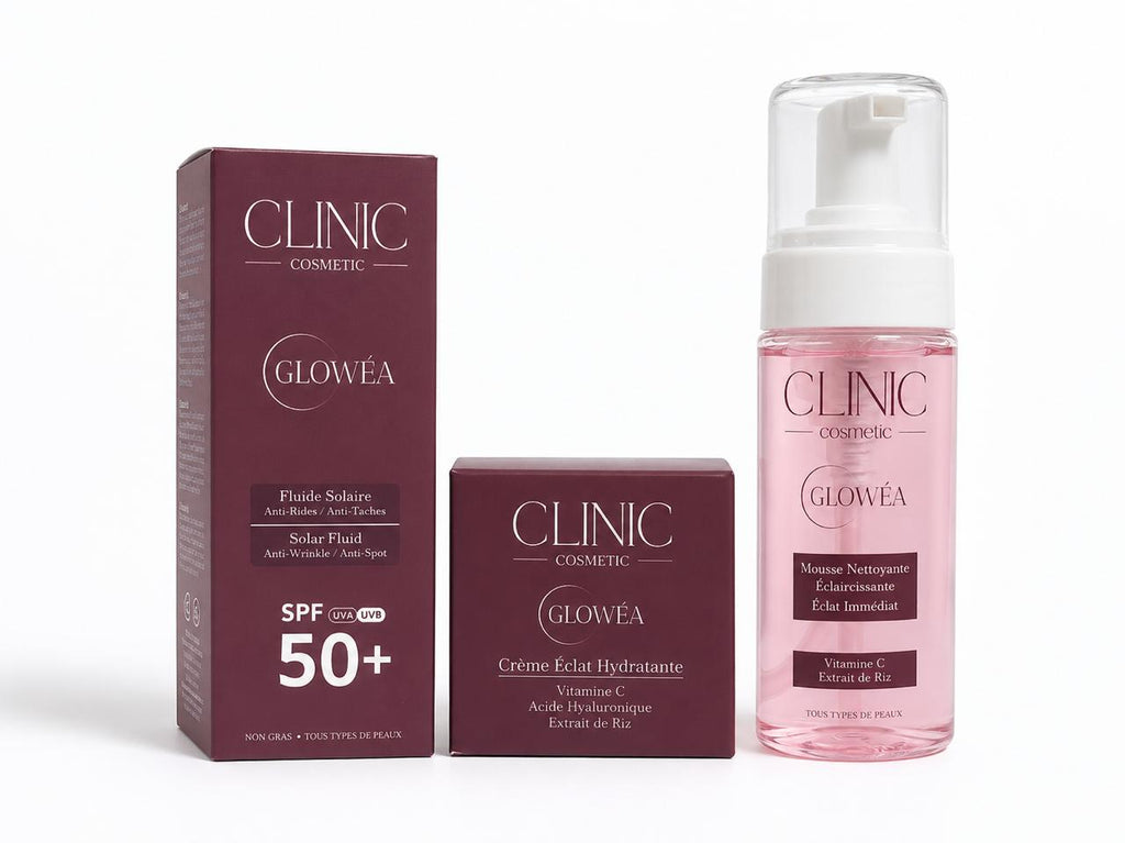 GLOWÉA Pack Routine Complète — Les 3 Soins