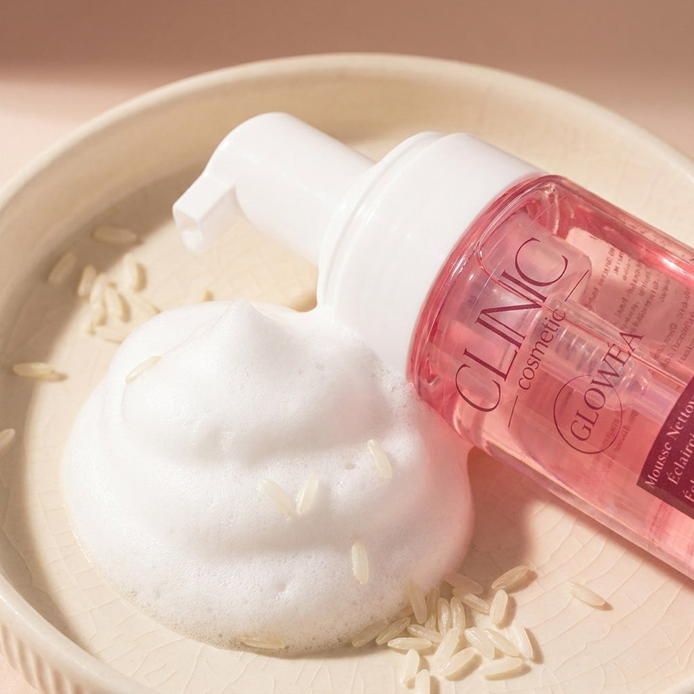 GLOWÉA Mousse Nettoyante Éclaircissante